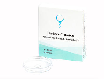 Piatto acido ialuronico di selezione dello sperma dell'ha ICSI per lo sperma scelto di ICSI