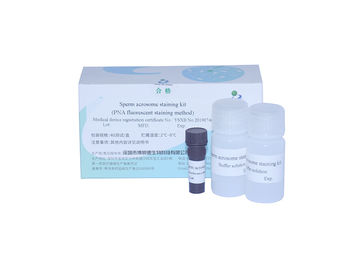 Kit per citometria a flusso spermatico Kit per citometria con sonda PNA-FITC Kit per la colorazione dell'acrosoma spermatico