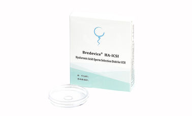 BreDevice® HA-ICSI - piatto ialuronico di selezione dello sperma dell'acido per ICSI