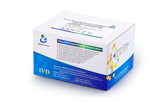 20T/Kit Test Kit per il Legame dell'Acido Ialuronico dello Sperma con Metodo di Cattura in Fase Solida per l'Analisi della Funzione Spermatica Approvato CE