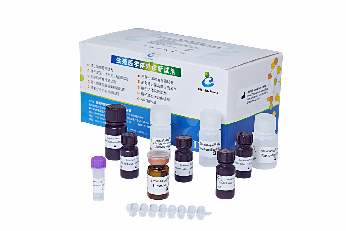 Kit per la determinazione del livello di alfa-glucosidasi neutrale nel plasma seminale (metodo Cooper modificato)